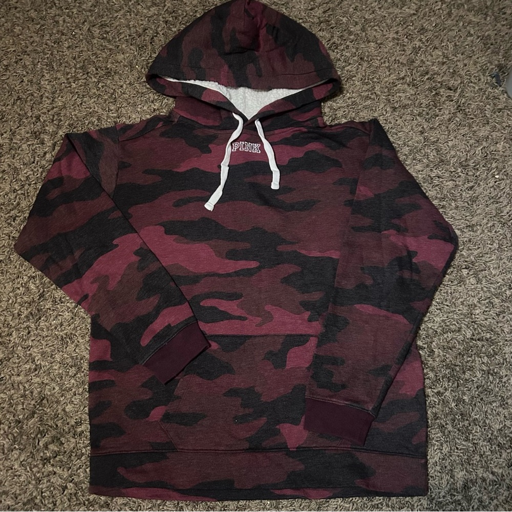 Victoria's Secret PINK Camouflage BLING hoodie